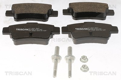 Triscan Bremsbeläge hinten (Satz) [Hersteller-Nr. 811010567] für Abarth, Fiat, Jaguar, Opel, Vauxhall von TRISCAN
