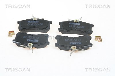 Triscan Bremsbeläge hinten (Satz) [Hersteller-Nr. 811013063] für Toyota von TRISCAN