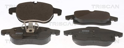 Triscan Bremsbeläge vorne (Satz) [Hersteller-Nr. 811024042] für Cadillac, Opel, Saab, Vauxhall von TRISCAN