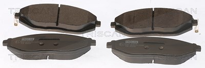 Triscan Bremsbeläge vorne (Satz) [Hersteller-Nr. 811021013] für Chevrolet von TRISCAN