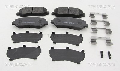 Triscan Bremsbeläge vorne (Satz) [Hersteller-Nr. 811050033] für Mazda von TRISCAN