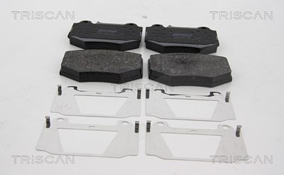 Triscan Bremsbelagsatz, Scheibenbremse [Hersteller-Nr. 811023041] für Mercedes-Benz von TRISCAN