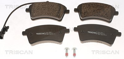 Triscan Bremsbelagsatz, Scheibenbremse [Hersteller-Nr. 811025043] für Renault von TRISCAN