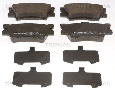 Triscan Bremsbelagsatz, Scheibenbremse [Hersteller-Nr. 811013069] für Lexus, Toyota von TRISCAN