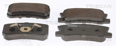 Triscan Bremsbelagsatz, Scheibenbremse [Hersteller-Nr. 811013033] für Toyota von TRISCAN
