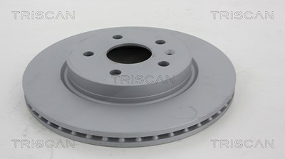 Triscan 1x Bremsscheibe Hinterachse Belüftet [Hersteller-Nr. 812024158C] für Opel, Saab, Vauxhall von TRISCAN
