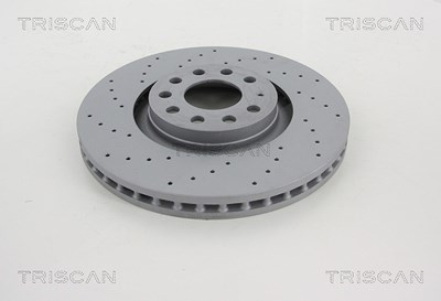 Triscan 1x Bremsscheibe Vorderachse Belüftet [Hersteller-Nr. 8120291007C] für Audi von TRISCAN