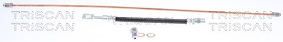 Triscan Bremsschlauch Hinterachse links [Hersteller-Nr. 815029235] für Audi, Seat, Skoda, VW von TRISCAN