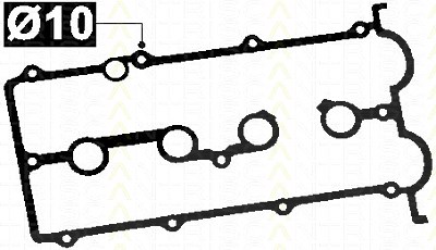 Triscan Dichtung, Zylinderkopfhaube [Hersteller-Nr. 515-4051] für Ford Usa, Mazda von TRISCAN