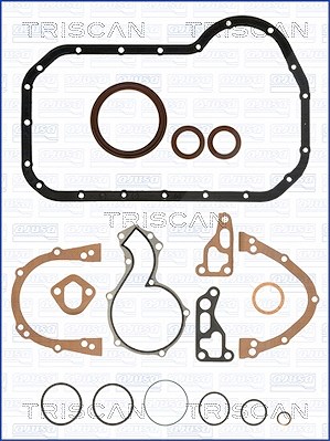 Triscan Dichtungssatz, Kurbelgehäuse [Hersteller-Nr. 595-8566] für Audi, Ford, Seat, Skoda, VW von TRISCAN