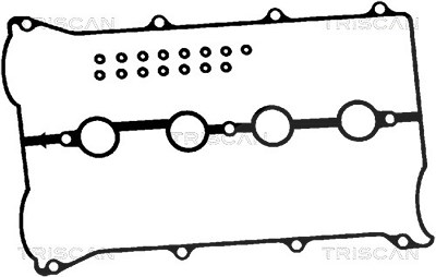 Triscan Dichtungssatz, Zylinderkopfhaube [Hersteller-Nr. 515-4040] für Mazda, Mercury von TRISCAN