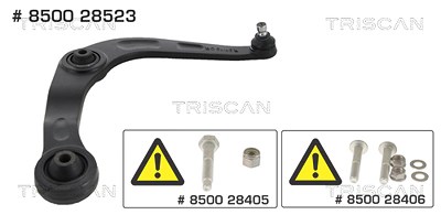 Triscan Lenker, Radaufhängung [Hersteller-Nr. 850028523] für Peugeot von TRISCAN