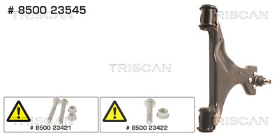 Triscan Querlenker vorne unten rechts [Hersteller-Nr. 850023545] für Mercedes-Benz von TRISCAN