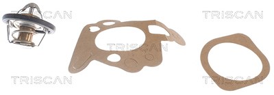 Triscan Thermostat mit Dichtung 82 °C [Hersteller-Nr. 86202782] für Chevrolet, Daewoo, Daihatsu, Hyundai, Subaru, Suzuki von TRISCAN