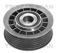 Triscan Umlenk-/Führungsrolle, Keilrippenriemen [Hersteller-Nr. 8641231003] für Daewoo, Mega, Mercedes-Benz, Puch, Ssangyong von TRISCAN