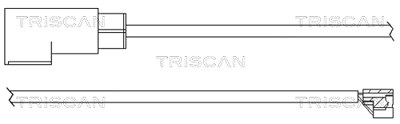 Triscan Warnkontakt, Bremsbelagverschleiß [Hersteller-Nr. 811516003] für Ford von TRISCAN