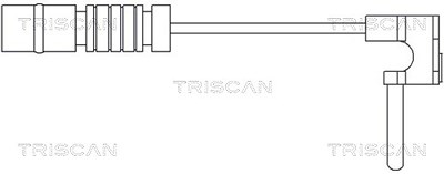 Triscan Warnkontakt, Bremsbelagverschleiß [Hersteller-Nr. 811523002] für Mercedes-Benz von TRISCAN