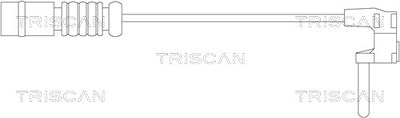 Triscan Warnkontakt, Bremsbelagverschleiß [Hersteller-Nr. 811523015] für Mercedes-Benz von TRISCAN