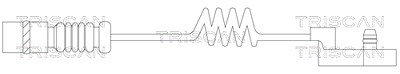 Triscan Warnkontakt, Bremsbelagverschleiß [Hersteller-Nr. 811523001] für Mercedes-Benz von TRISCAN