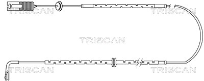 Triscan Warnkontakt, Bremsbelagverschleiß [Hersteller-Nr. 811517002] für Mg, Rover von TRISCAN