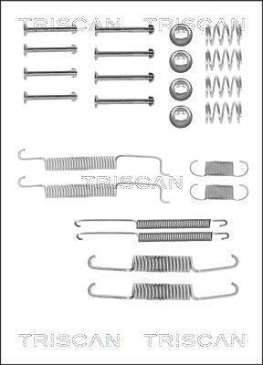 Triscan Zubehörsatz, Bremsbacken [Hersteller-Nr. 8105292421] für Audi, Seat, Skoda, VW von TRISCAN
