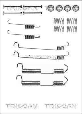 Triscan Zubehörsatz, Bremsbacken [Hersteller-Nr. 8105112514] für BMW, Suzuki von TRISCAN