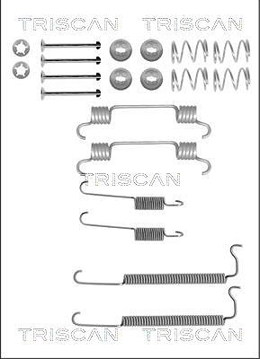 Triscan Zubehörsatz, Bremsbacken [Hersteller-Nr. 8105212002] für Chevrolet, Gm Korea, Opel von TRISCAN