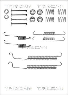 Triscan Zubehörsatz, Bremsbacken [Hersteller-Nr. 8105102581] für Peugeot, Renault von TRISCAN