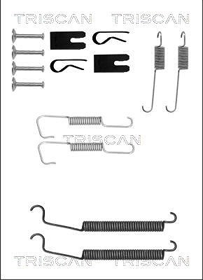 Triscan Zubehörsatz, Bremsbacken [Hersteller-Nr. 8105282569] für Citroën, Peugeot von TRISCAN