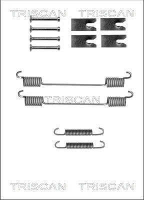 Triscan Zubehörsatz, Bremsbacken [Hersteller-Nr. 8105102601] für Citroën, Fiat, Peugeot von TRISCAN