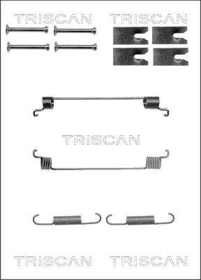 Triscan Zubehörsatz, Bremsbacken 203x38 [Hersteller-Nr. 8105152562] für Citroën, Fiat, Lancia, Mazda, Opel, Peugeot, Piaggio, Vauxhall von TRISCAN
