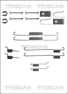 Triscan Zubehörsatz, Bremsbacken [Hersteller-Nr. 8105102595] für Daihatsu, Rover, Subaru, Suzuki von TRISCAN