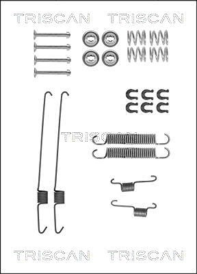 Triscan Zubehörsatz, Bremsbacken [Hersteller-Nr. 8105102614] für Daihatsu, Subaru, Suzuki von TRISCAN