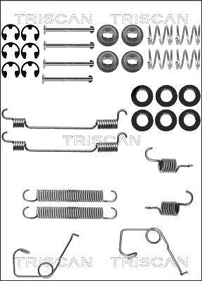 Triscan Zubehörsatz, Bremsbacken [Hersteller-Nr. 8105162580] für Ford von TRISCAN