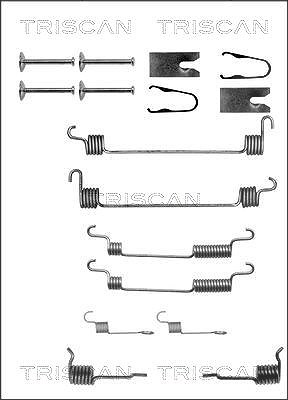 Triscan Zubehörsatz, Bremsbacken [Hersteller-Nr. 8105102584] für Honda, Rover von TRISCAN