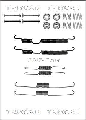 Triscan Zubehörsatz, Bremsbacken [Hersteller-Nr. 8105432002] für Hyundai von TRISCAN