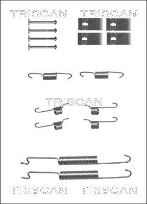Triscan Zubehörsatz, Bremsbacken [Hersteller-Nr. 8105182005] für Kia von TRISCAN