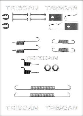 Triscan Zubehörsatz, Bremsbacken [Hersteller-Nr. 8105182003] für Kia, Nissan von TRISCAN