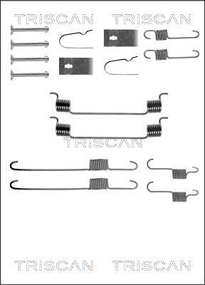 Triscan Zubehörsatz, Bremsbacken [Hersteller-Nr. 8105102574] für Kia, Mazda von TRISCAN