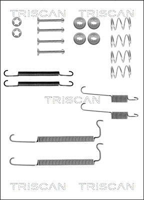 Triscan Zubehörsatz, Bremsbacken [Hersteller-Nr. 8105242366] für Opel, Vauxhall von TRISCAN