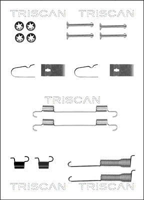 Triscan Zubehörsatz, Bremsbacken [Hersteller-Nr. 8105692001] für Suzuki von TRISCAN