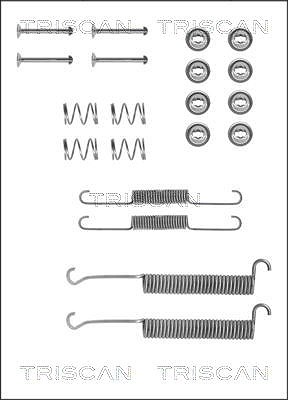 Triscan Zubehörsatz, Bremsbacken [Hersteller-Nr. 8105272251] für Volvo von TRISCAN