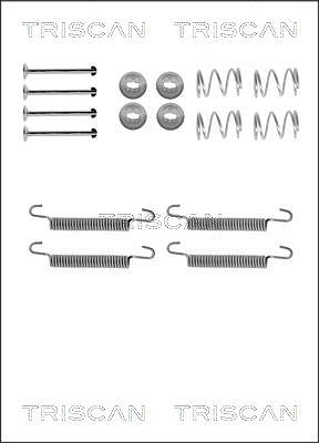 Triscan Zubehörsatz, Feststellbremsbacken [Hersteller-Nr. 8105242570] für Opel von TRISCAN