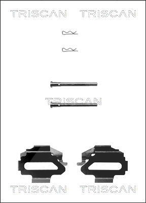 Triscan Zubehörsatz, Scheibenbremsbelag [Hersteller-Nr. 8105161613] für Ford von TRISCAN