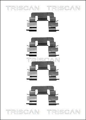 Triscan Zubehörsatz, Scheibenbremsbelag [Hersteller-Nr. 8105131626] für Honda, Toyota von TRISCAN