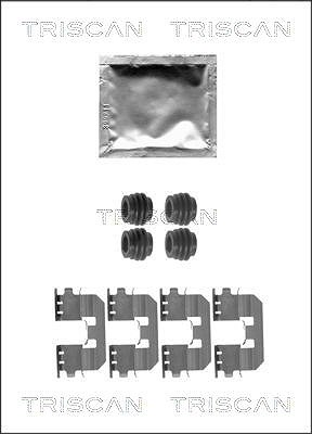 Triscan Zubehörsatz, Scheibenbremsbelag [Hersteller-Nr. 8105401619] für Honda von TRISCAN