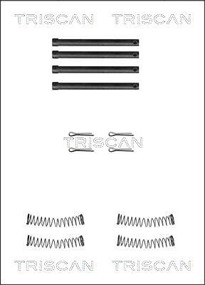 Triscan Zubehörsatz, Scheibenbremsbelag [Hersteller-Nr. 8105171005] für Land Rover von TRISCAN