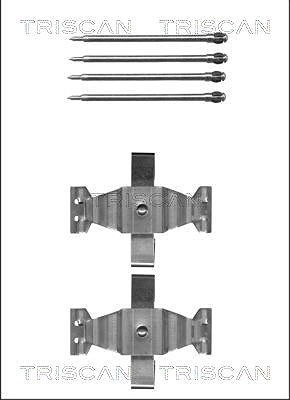 Triscan Zubehörsatz, Scheibenbremsbelag [Hersteller-Nr. 8105231593] für Mercedes-Benz von TRISCAN