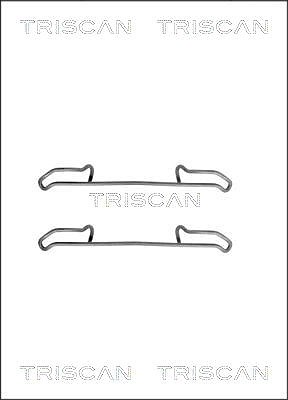 Triscan Zubehörsatz, Scheibenbremsbelag [Hersteller-Nr. 8105101540] für Saab, Volvo von TRISCAN