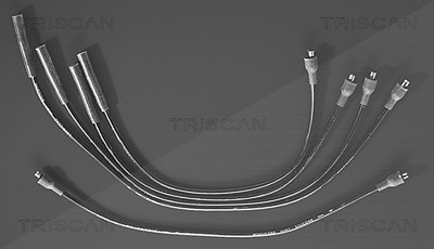 Triscan Zündleitungssatz [Hersteller-Nr. 88607220] für Ford, Opel von TRISCAN